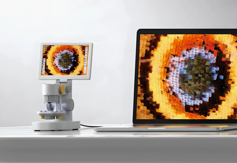 how does a digital microscope work