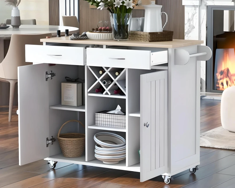 kitchen storage tables